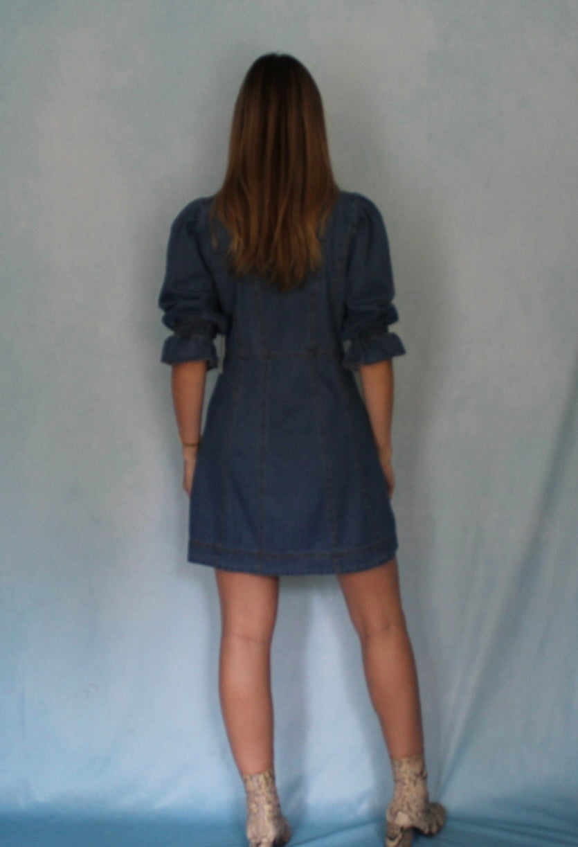 GEORGIA DENIM DRESS