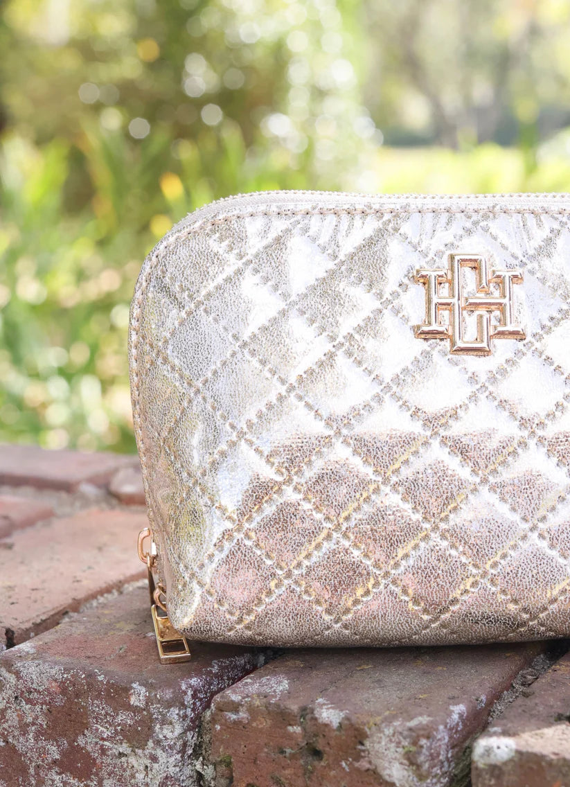 IBIZA SMALL POUCH-CHAMPAGNE POP