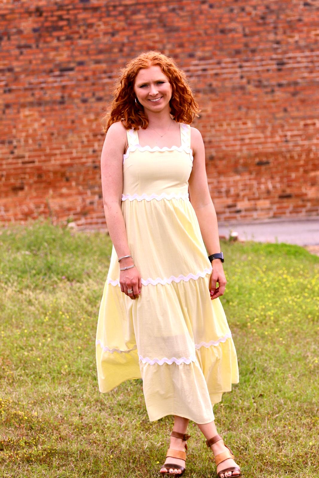 RIC RAC TRIM SUNDRESS