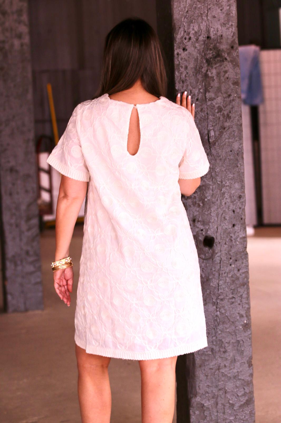 ABSTRACT SHIFT DRESS