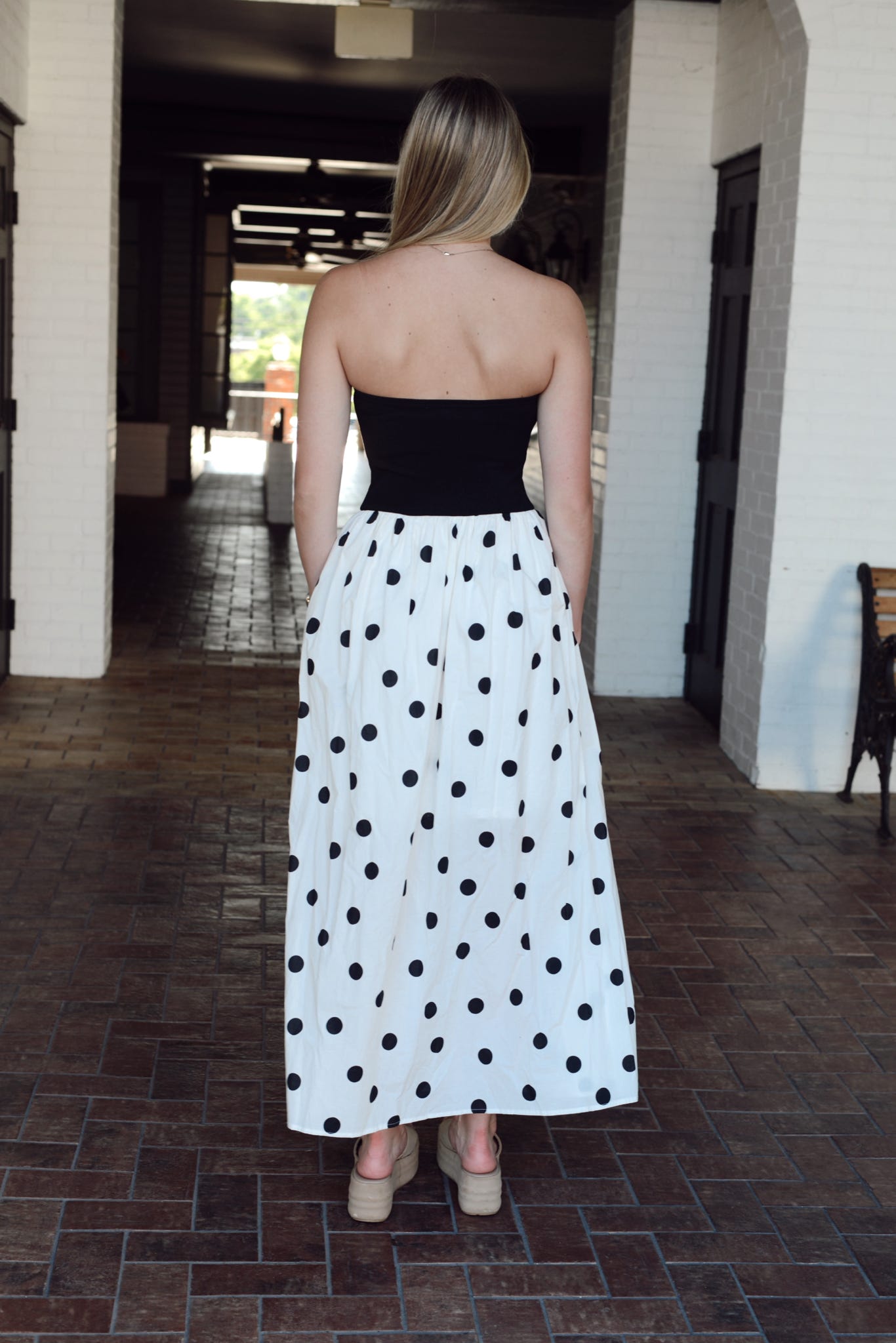 WHITNEY STRAPLESS DRESS