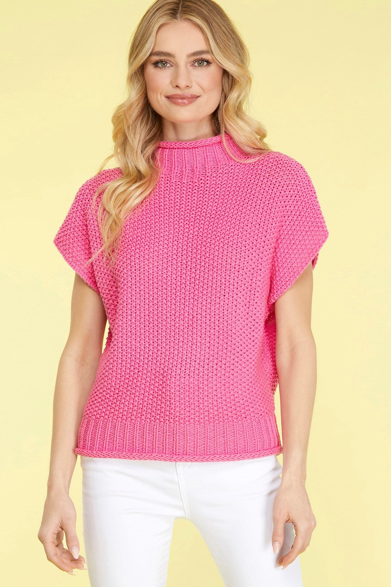 MOCK NECK SWEATER