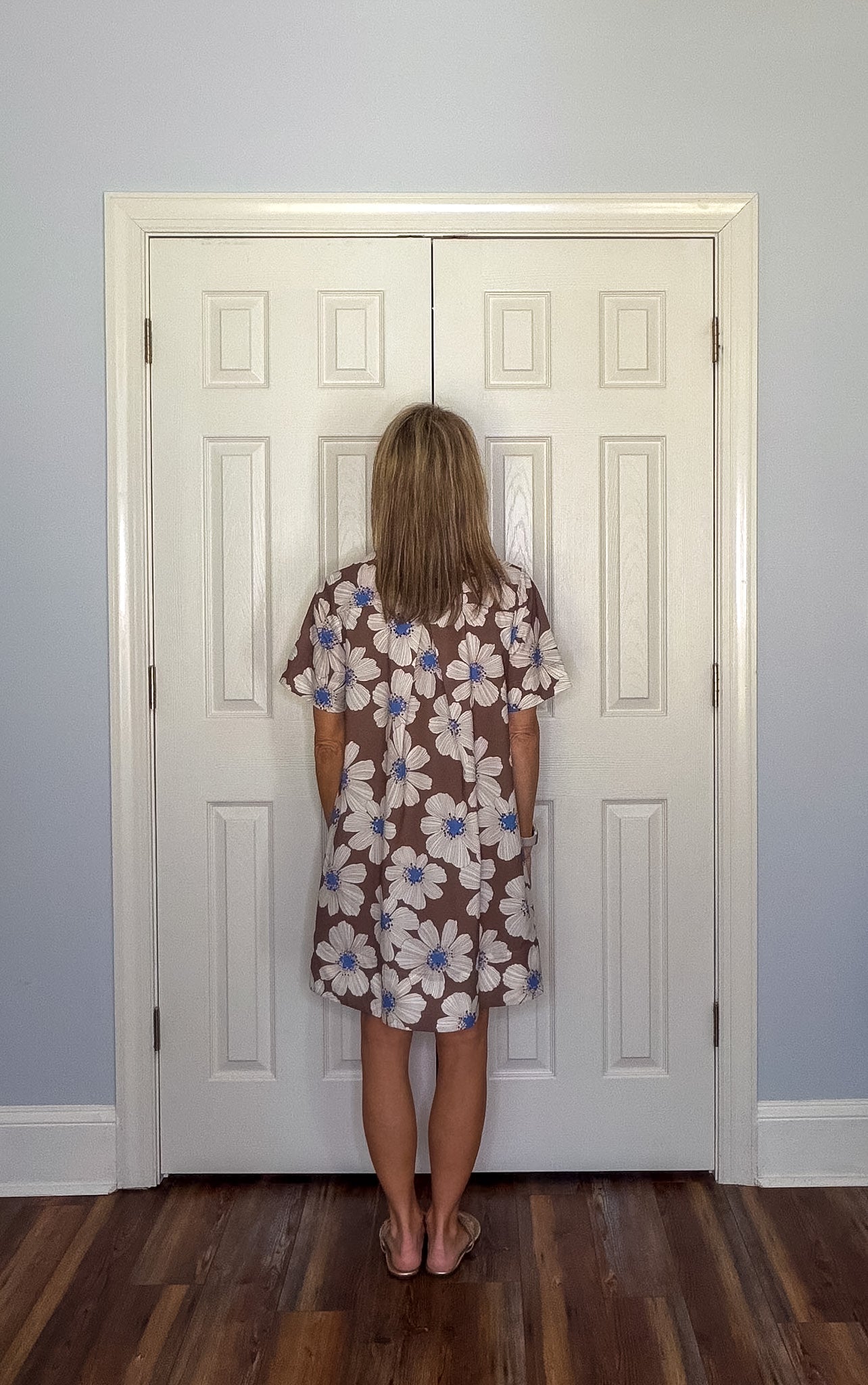AMAYA BROWN FLORAL DRESS - Gopher Lane Boutique & Gifts