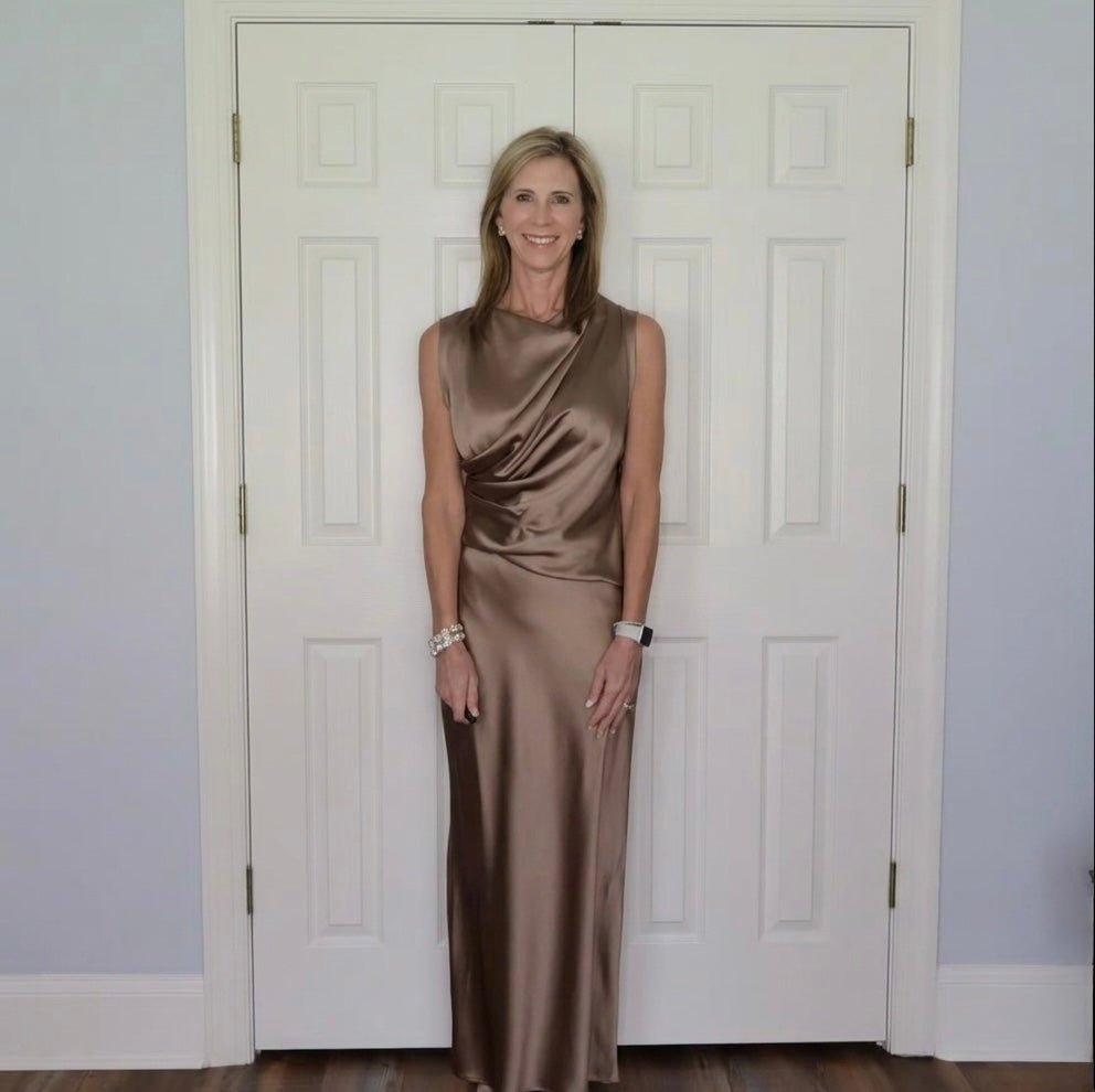 ARIA SATIN DRESS - Gopher Lane Boutique & Gifts