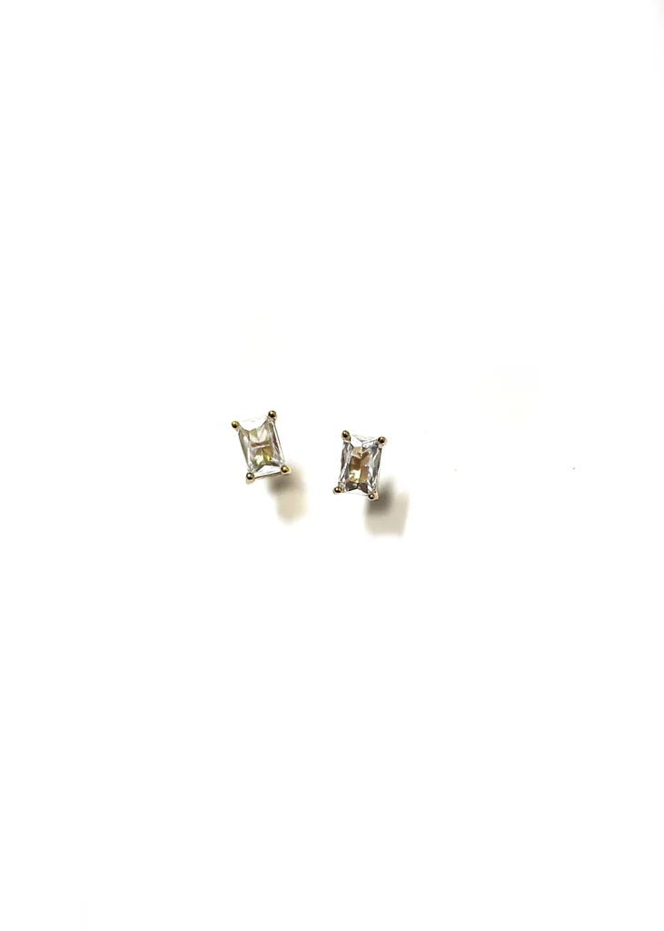 CLARISE EMERALD CUT EARRINGS - Gopher Lane Boutique & Gifts