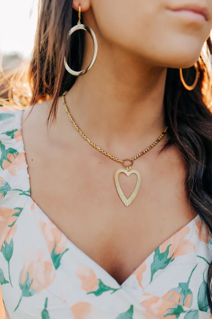 COLTER HEART NECKLACE - Gopher Lane Boutique & Gifts