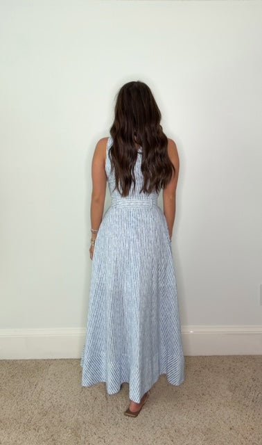 HELENA STRIPED MIDI DRESS - Gopher Lane Boutique & Gifts