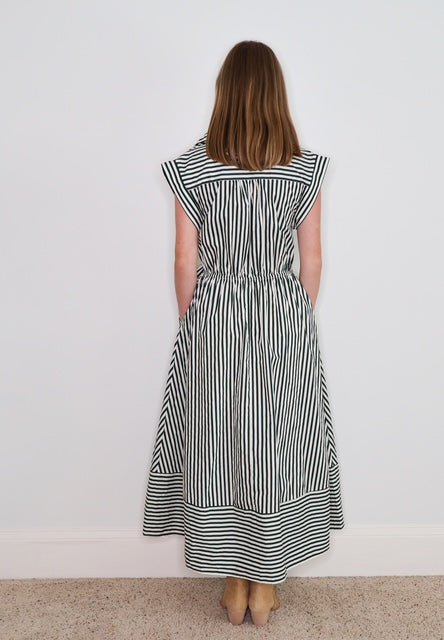 JUNIPER FOREST STRIPED SHIRT DRESS - Gopher Lane Boutique & Gifts