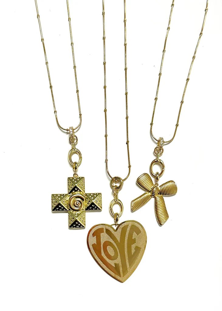 LOUISE HEART NECKLACE - Gopher Lane Boutique & Gifts