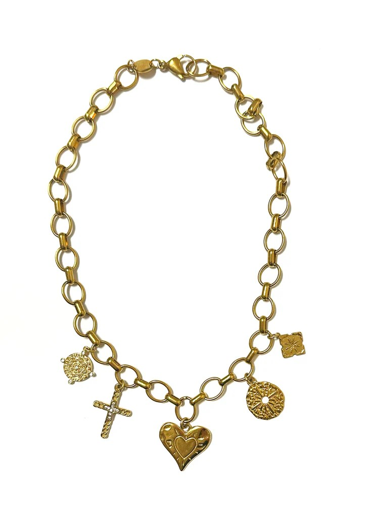 BASSALI CHARM NECKLACE