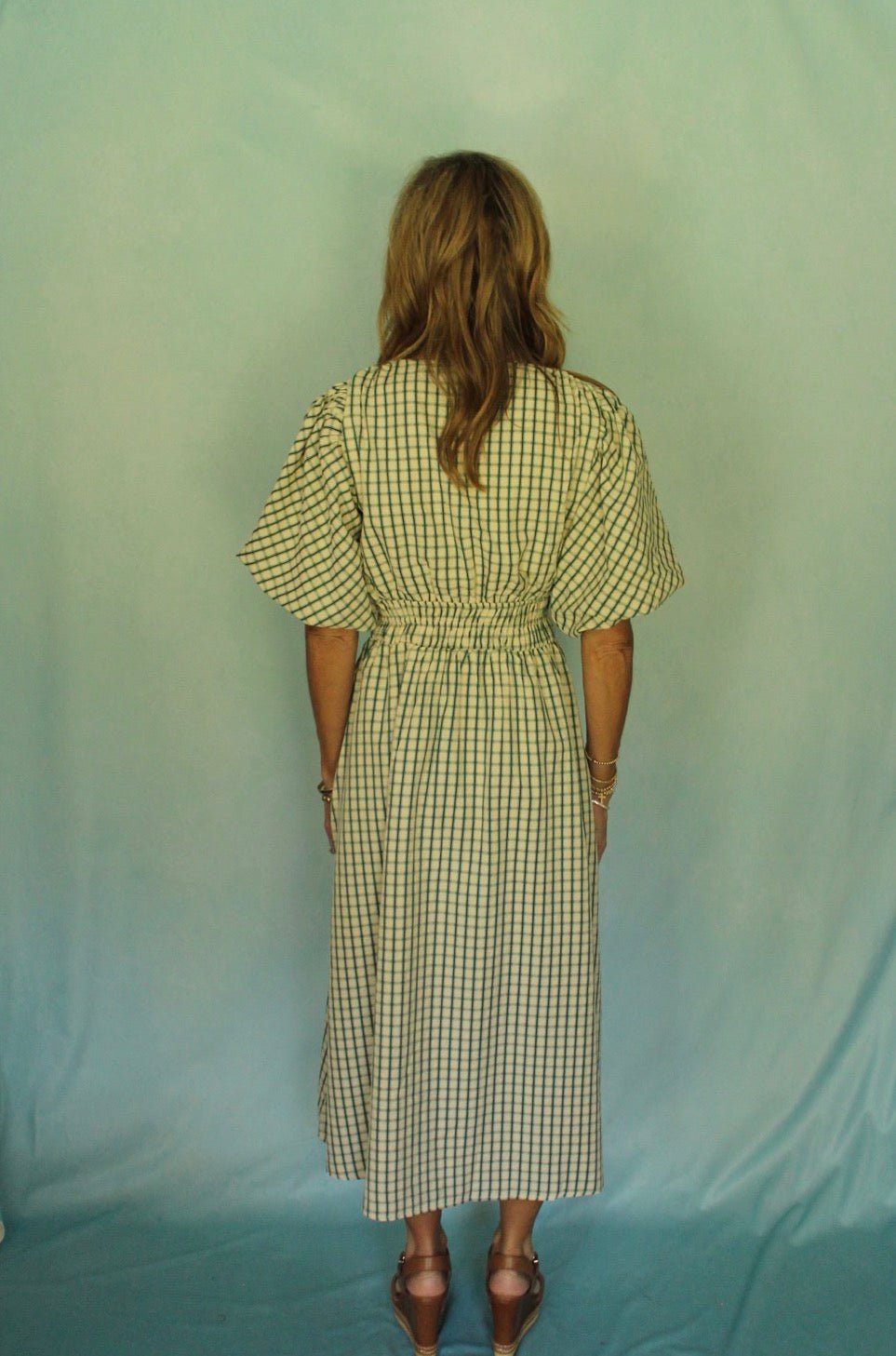 PEMBERTON PLAID MIDI DRESS - Gopher Lane Boutique & Gifts