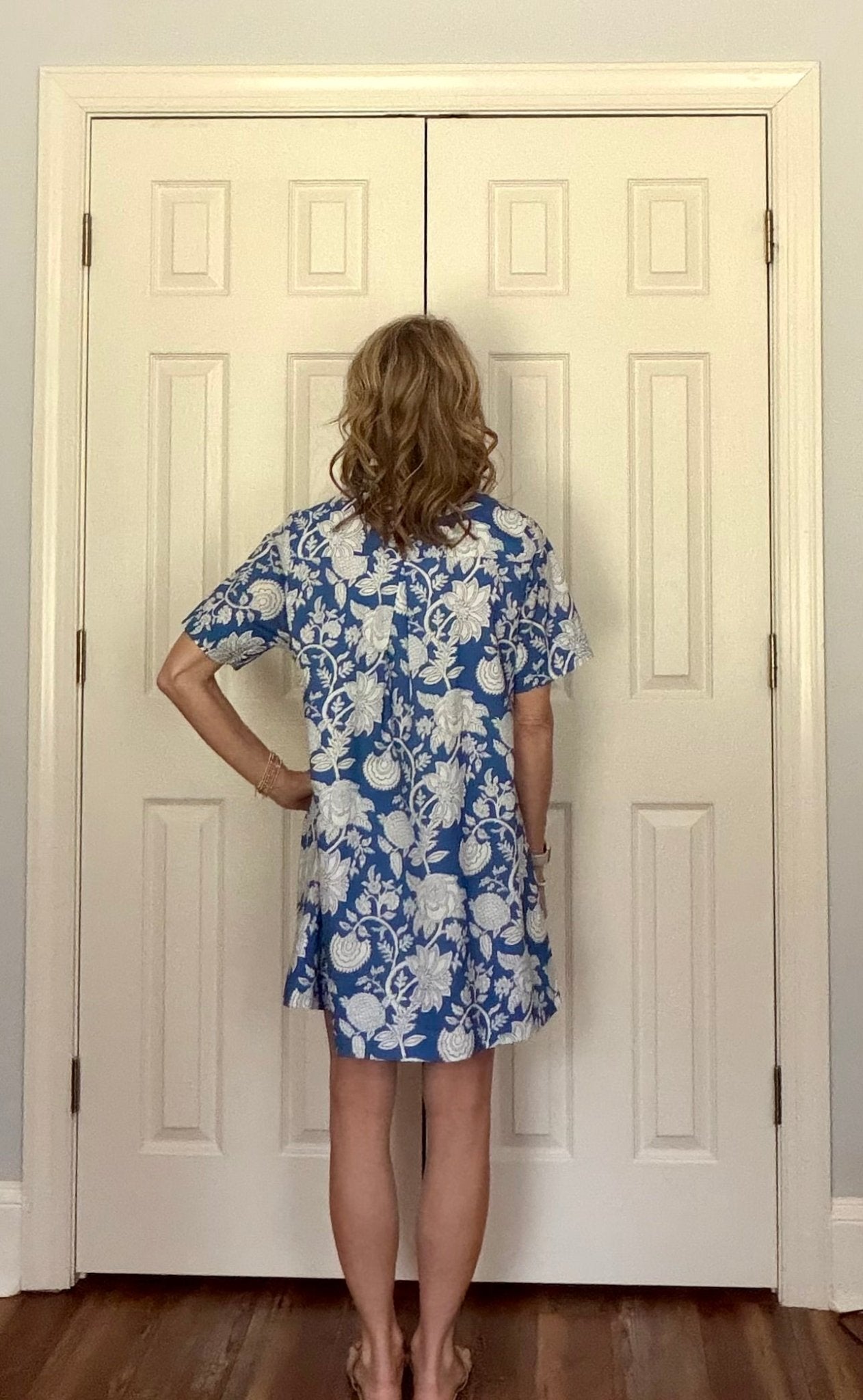 SANTORINI BLOOM FLORAL SHIRT DRESS - Gopher Lane Boutique & Gifts