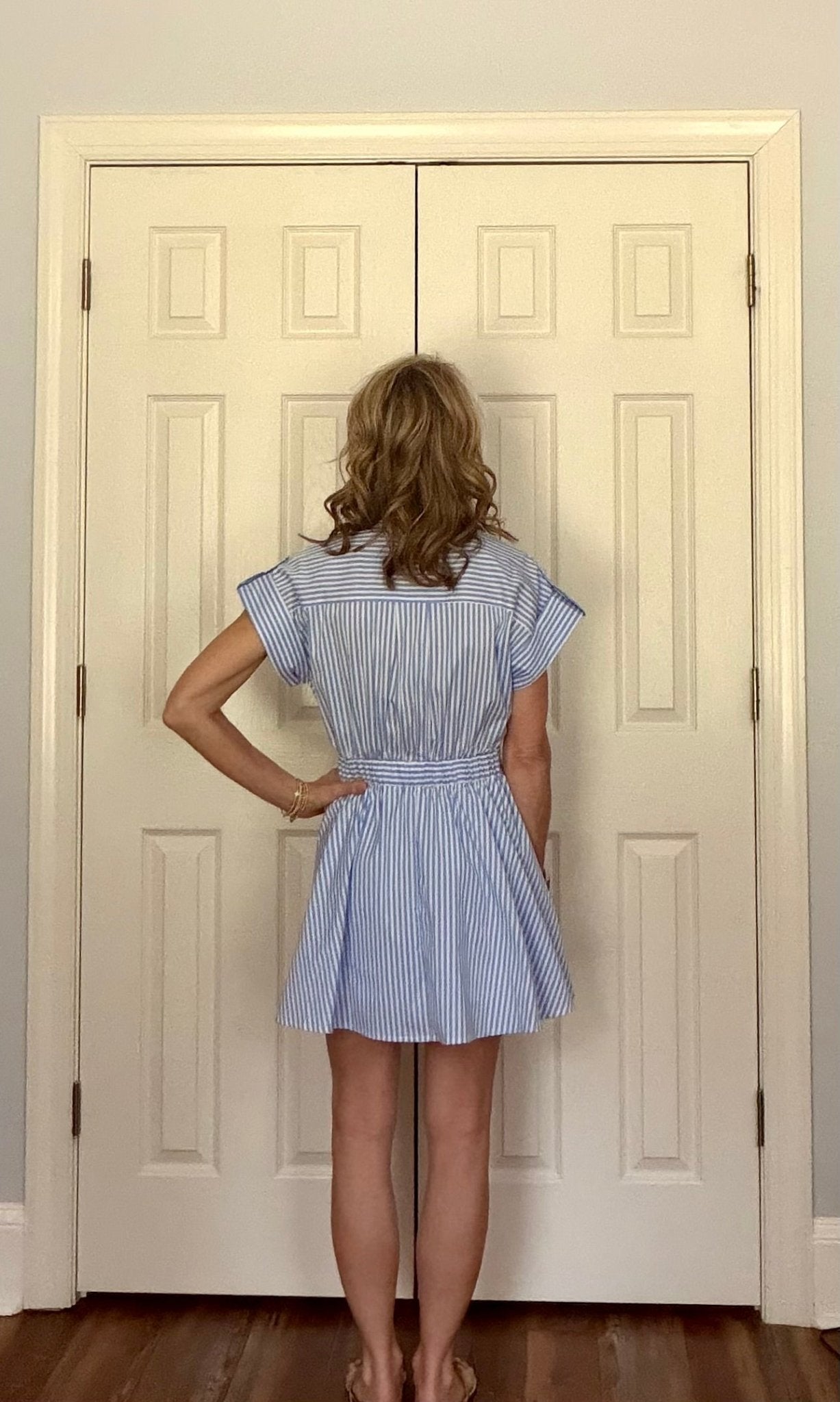 SEASIDE STRIPE MINI DRESS BY KARLIE - Gopher Lane Boutique & Gifts