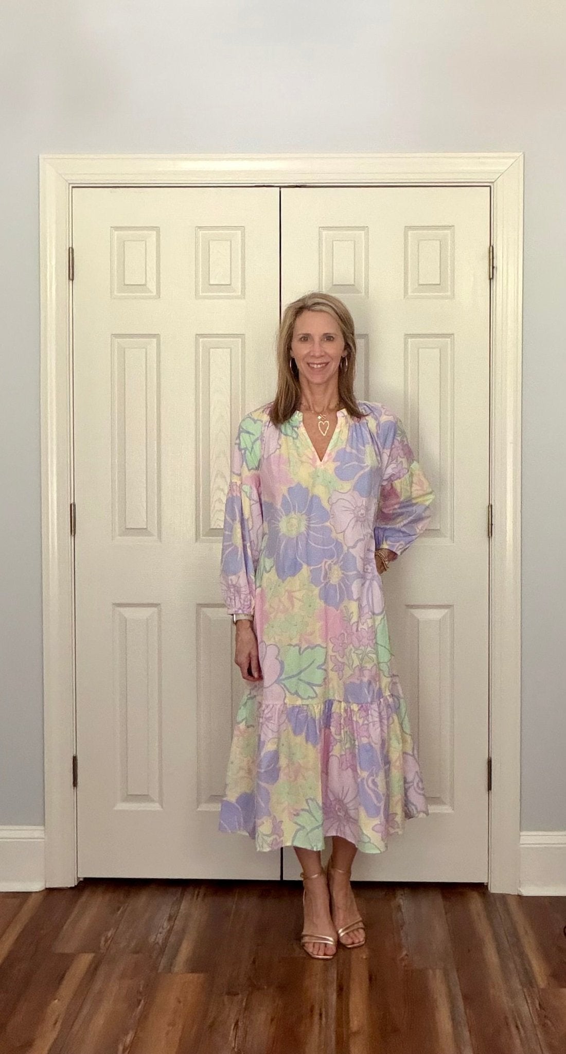 SERAPHINA PASTEL FLORAL MAXI BY KARLIE - Gopher Lane Boutique & Gifts