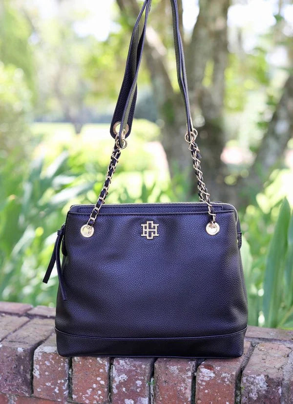 TEEGAN TOTE-BLACK