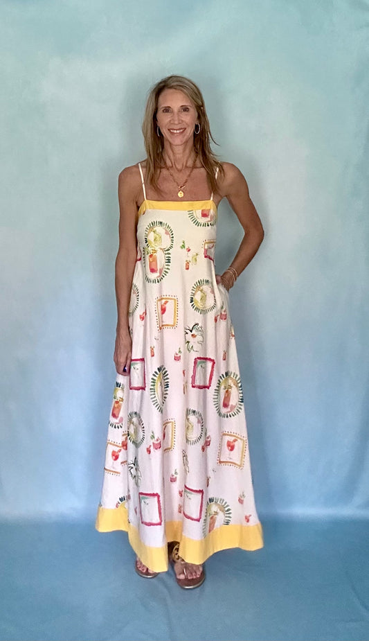 SUMMER SANGRIA MAXI DRESS
