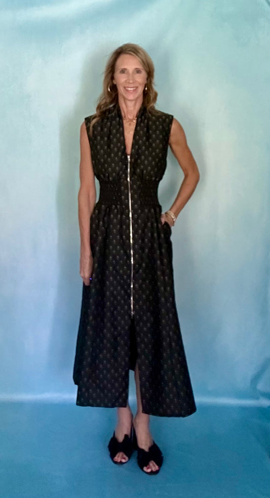 MIDNIGHT MIDI DRESS