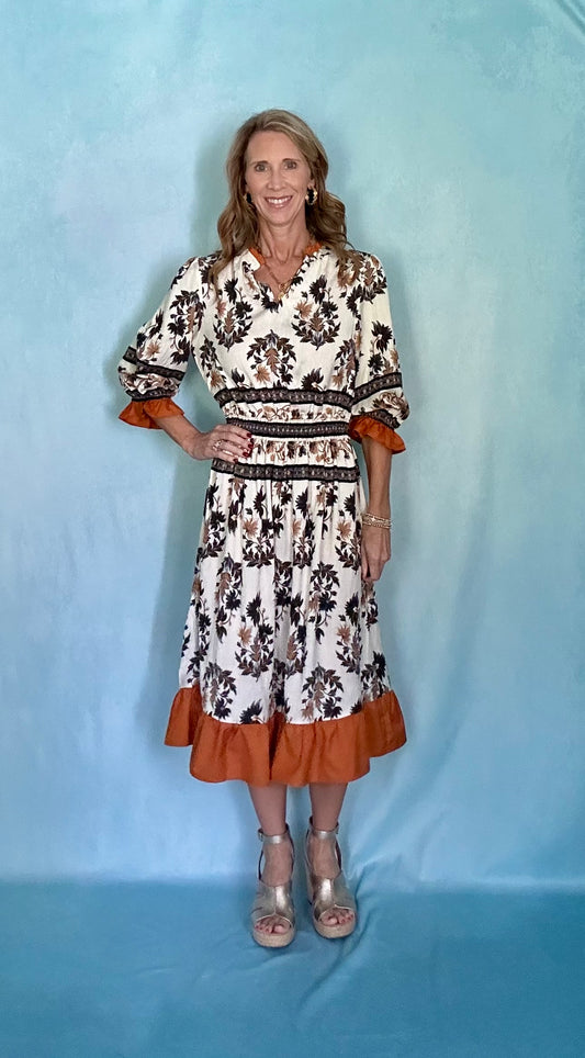 GENEVIEVE MIDI DRESS