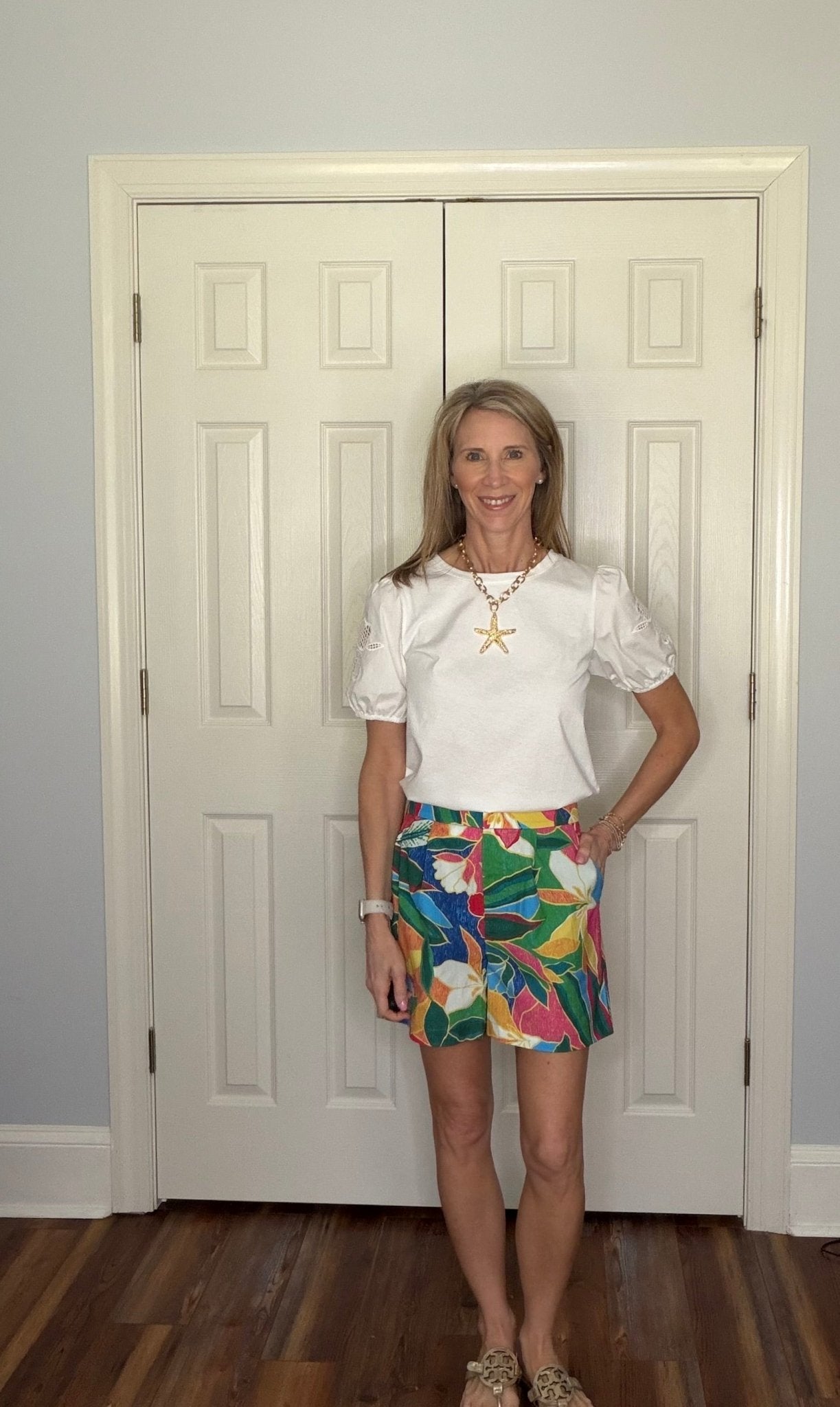 AMALFI BOTANICAL PRINT SHORTS - Gopher Lane Boutique & Gifts