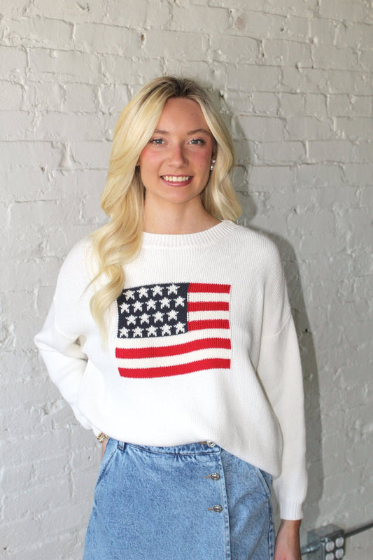 AMERICANA SWEATER - Gopher Lane Boutique & Gifts