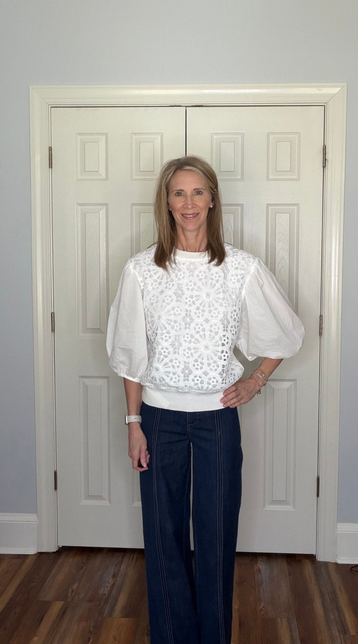 ARABELLA EYELET TOP - Gopher Lane Boutique & Gifts