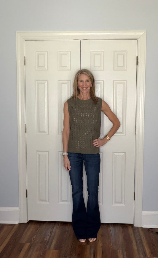 ARIA OLIVE SWEATER - Gopher Lane Boutique & Gifts