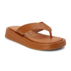 BEACH BY MATISSE MALLORCA WEDGE SANDAL - COGNAC - Gopher Lane Boutique & Gifts