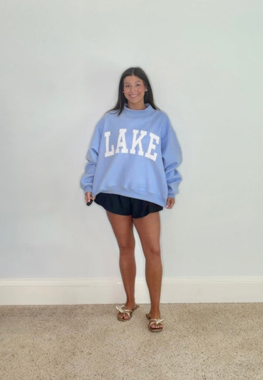 BEACH/LAKE REVERSIBLE MOCK NECK SWEATSHIRT - Gopher Lane Boutique & Gifts