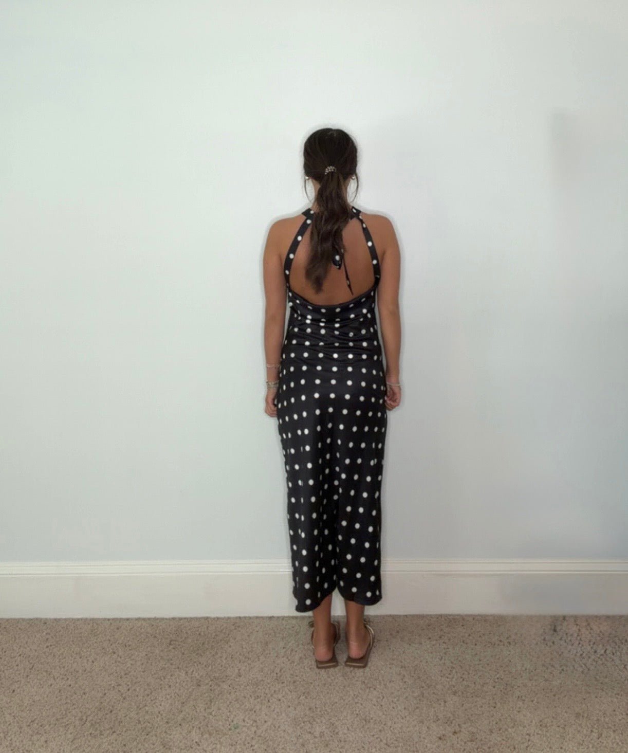 BELLA POLKA DOT MIDI DRESS - Gopher Lane Boutique & Gifts