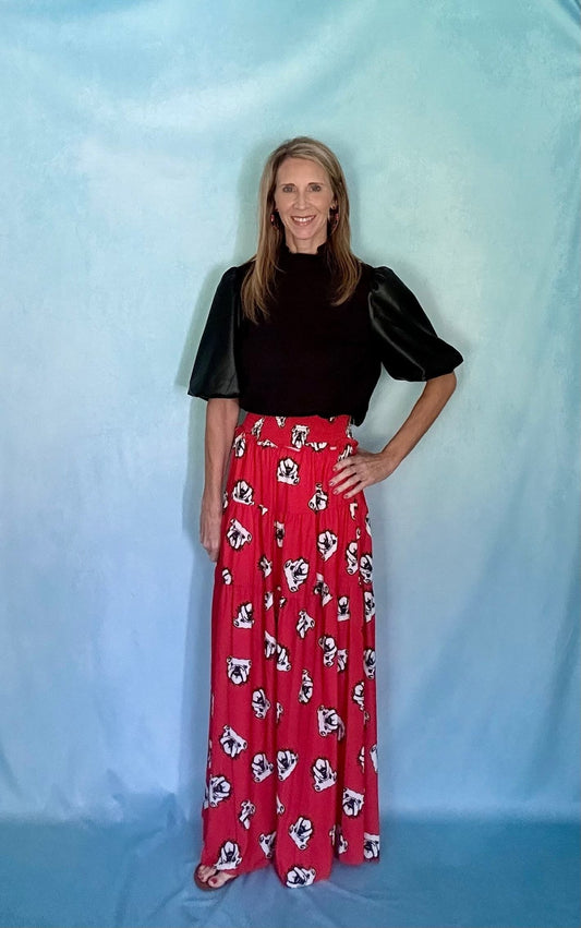 BETWEEN THE HEDGES MAXI SKIRT - Gopher Lane Boutique & Gifts