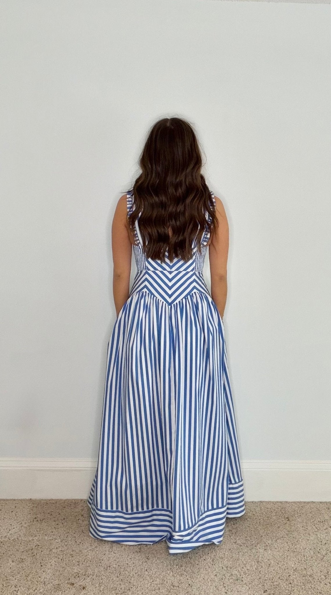BISCAYNE BAY STRIPED MAXI DRESS - Gopher Lane Boutique & Gifts