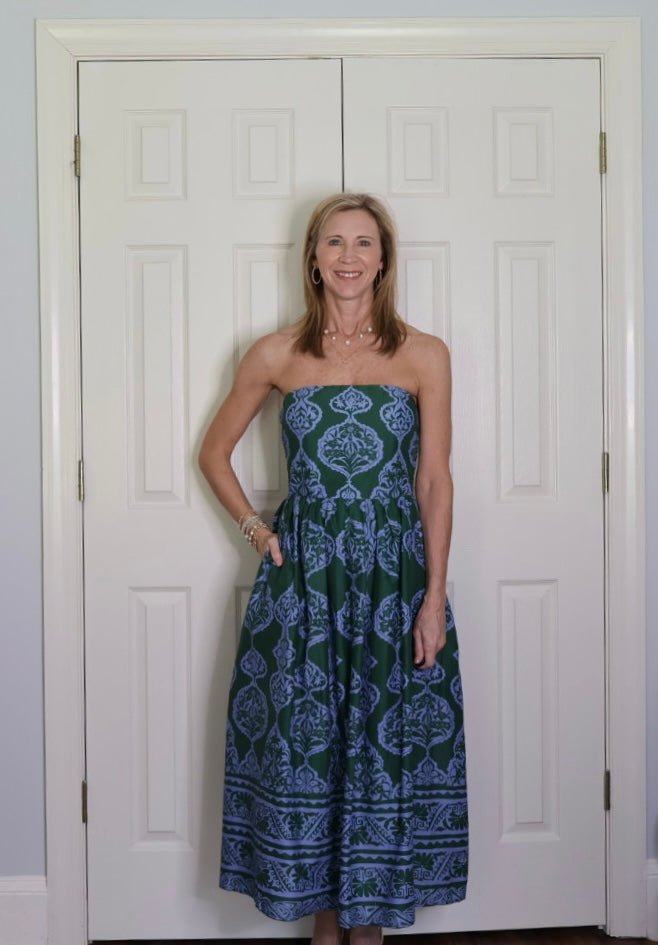 BOTANTICAL BREEZE MIDI DRESS - Gopher Lane Boutique & Gifts