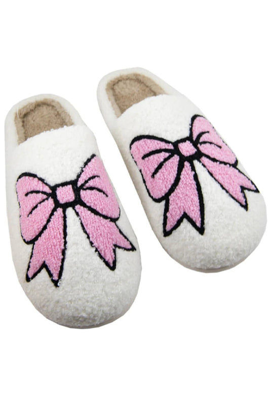 "BOW" SLIPPERS - Gopher Lane Boutique & Gifts