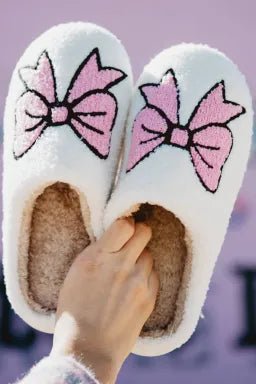 "BOW" SLIPPERS - Gopher Lane Boutique & Gifts