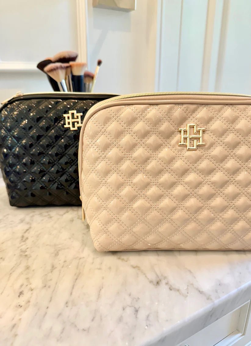 CAPRI LARGE POUCH - NUDE PATENT SQ - Gopher Lane Boutique & Gifts