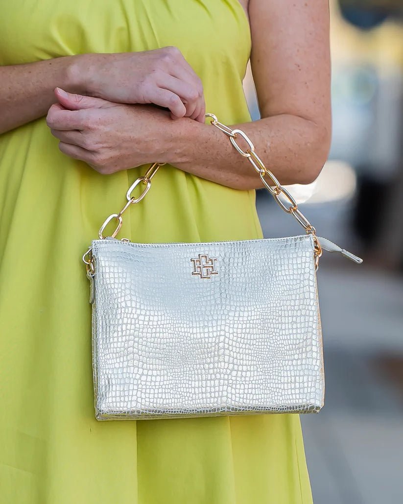 CAROLINE HILL ARIANA CROSSBODY- GOLD EC - Gopher Lane Boutique & Gifts