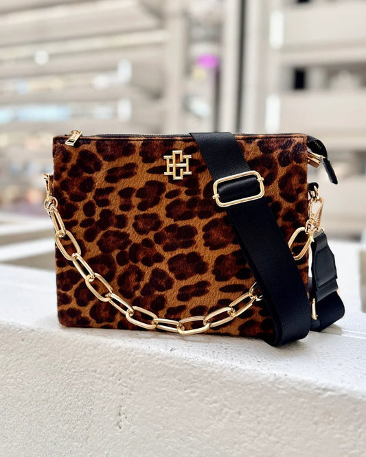 CAROLINE HILL ARIANA CROSSBODY- SPOTTED SADDLE - Gopher Lane Boutique & Gifts