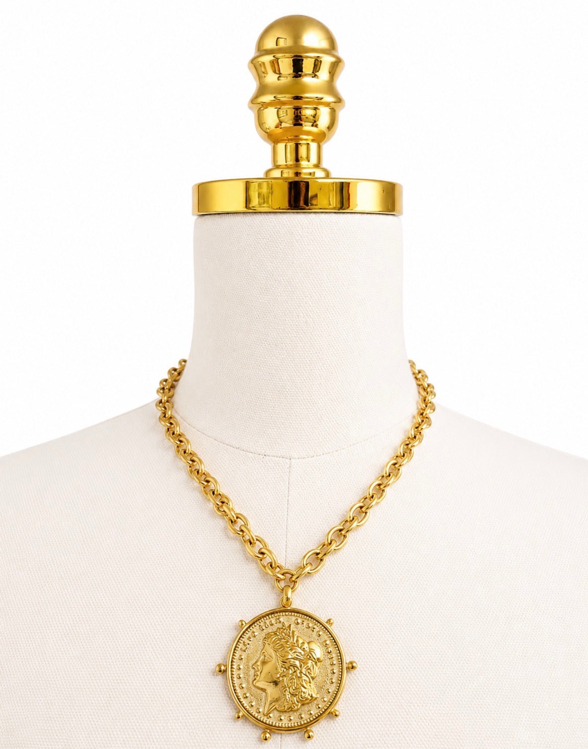 CHANSUTTPEARLS GOLD COIN NECKLACE - Gopher Lane Boutique & Gifts