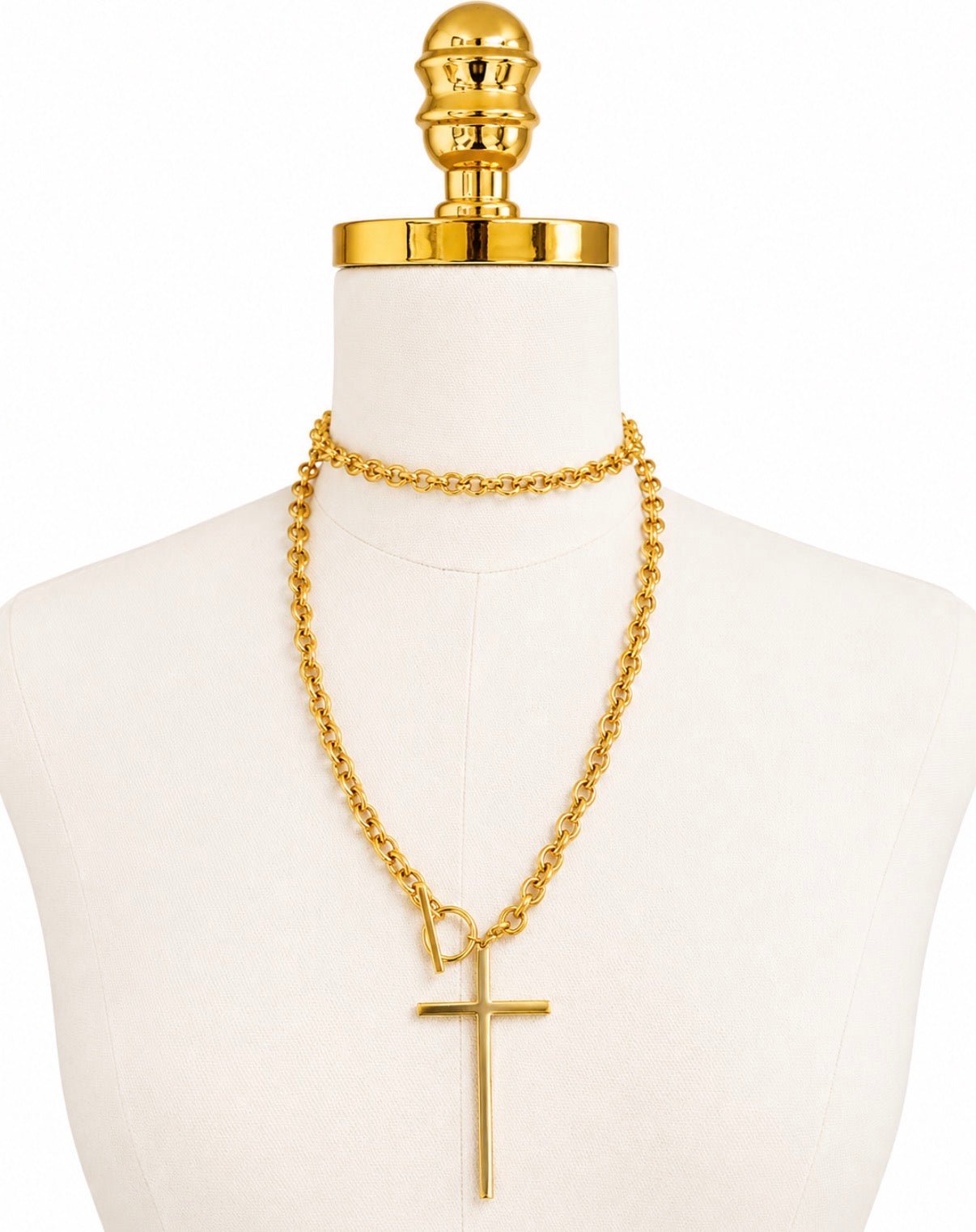 CHANSUTTPEARLS WRAP AROUND CROSS NECKLACE - Gopher Lane Boutique & Gifts