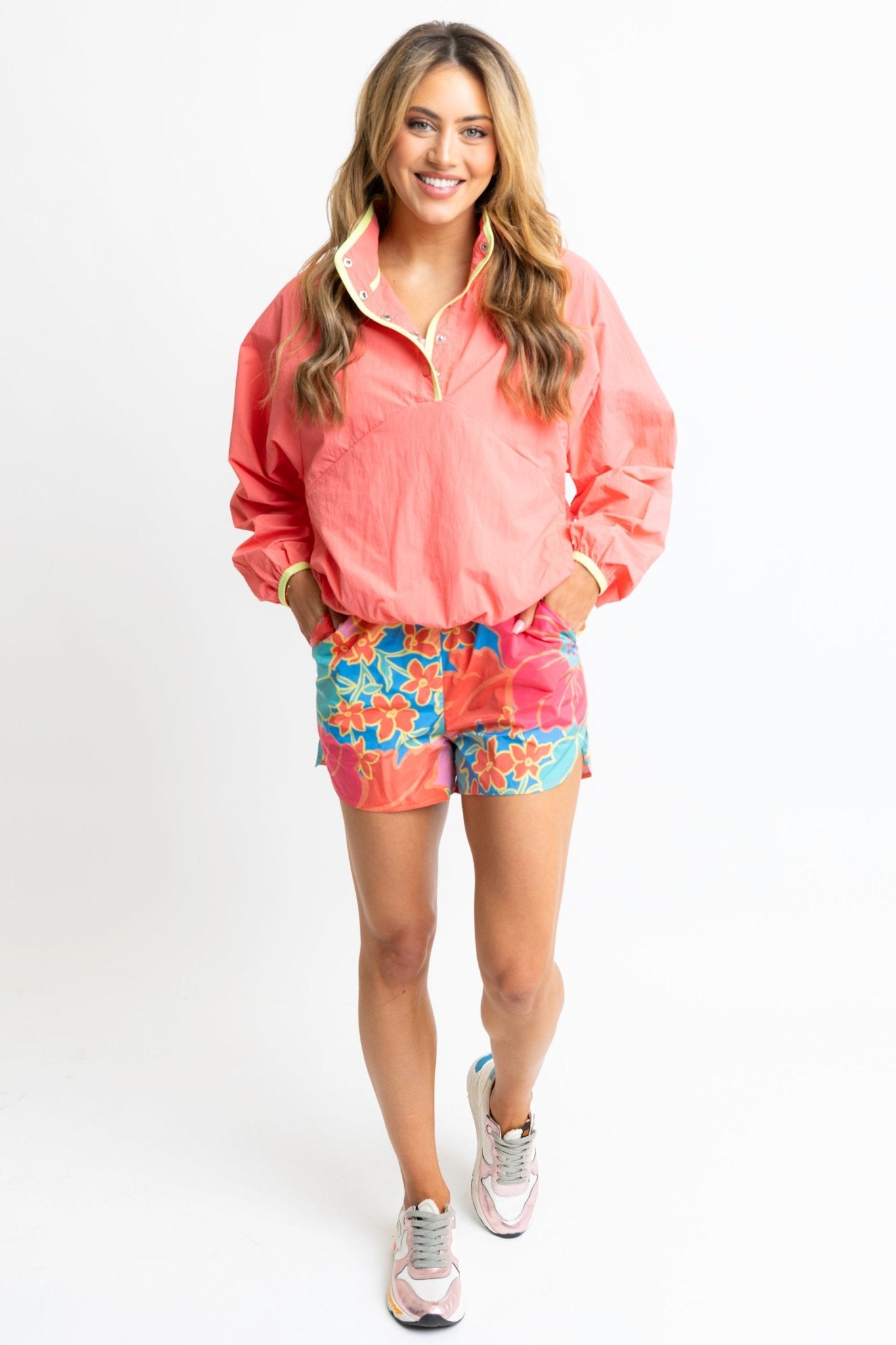COASTAL ENERGY SHORTS BY KARLIE - Gopher Lane Boutique & Gifts