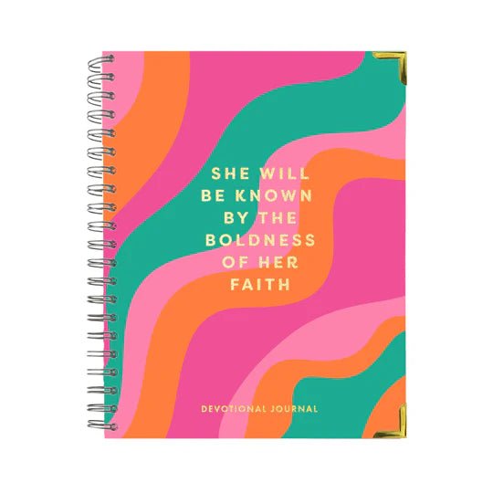 DEVOTIONAL JOURNAL - BOLDNESS OF HER FAITH - Gopher Lane Boutique & Gifts