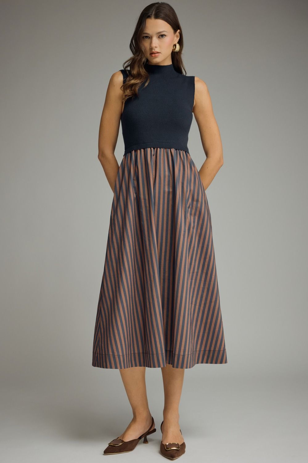 ESPRESSO SKIES MIDI DRESS - Gopher Lane Boutique & Gifts