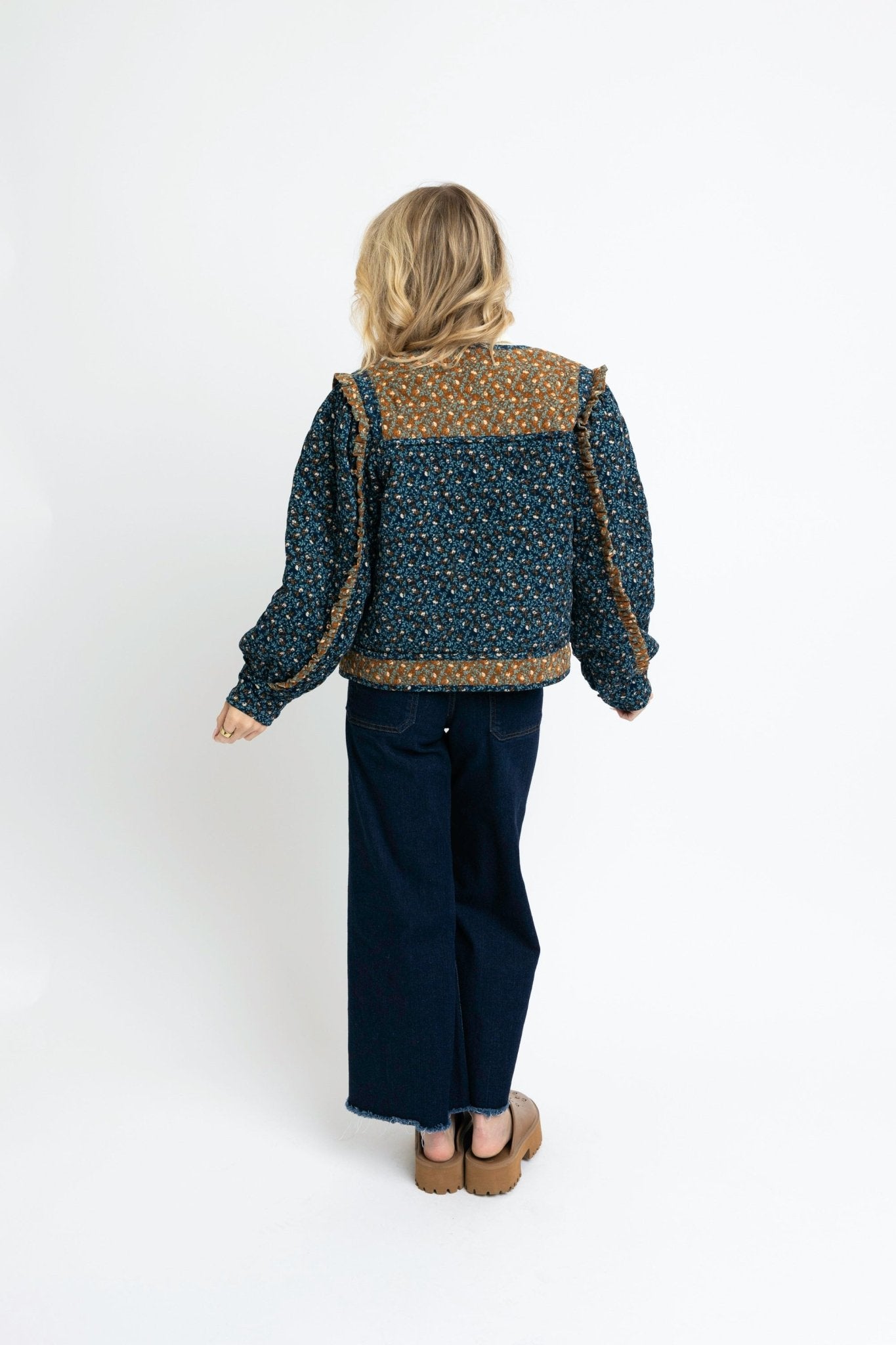 FORESTRY TAPESTRY QUILTED JACKET BY KARLIE - Gopher Lane Boutique & Gifts