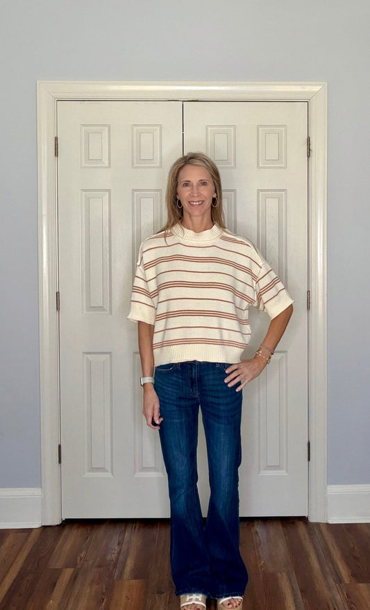 GABRIELA MOCK NECK SWEATER - Gopher Lane Boutique & Gifts