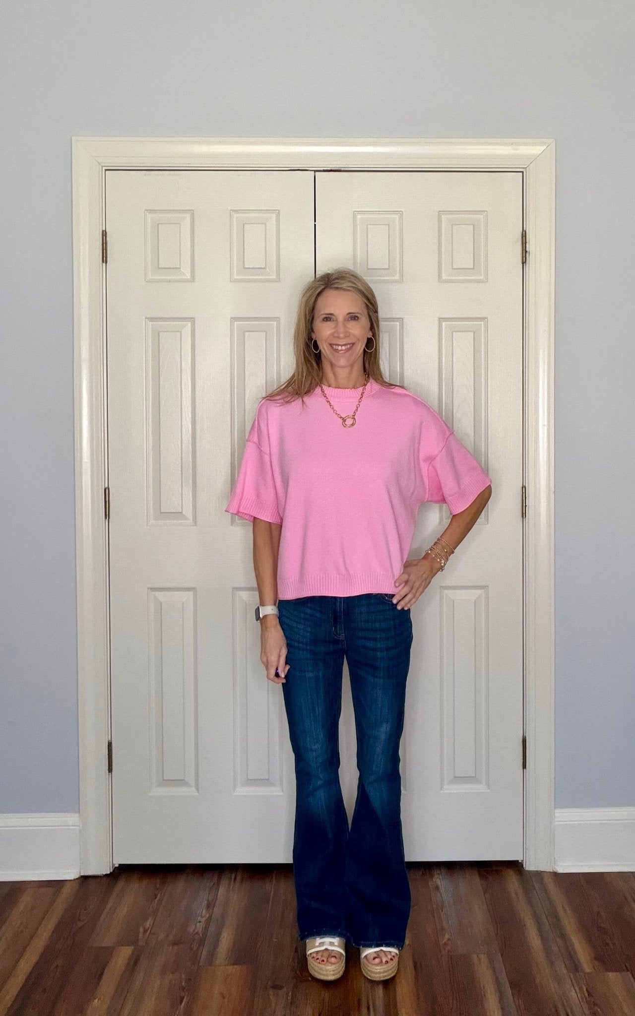 HARLEY SWEATER - PINK - Gopher Lane Boutique & Gifts