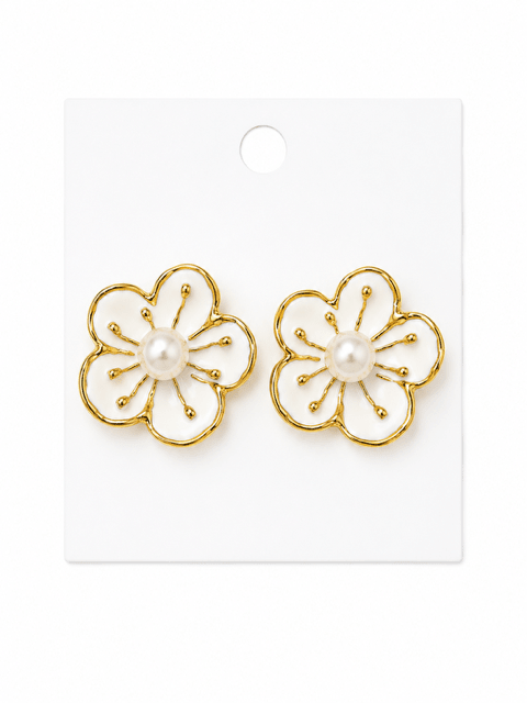 HART DESIGN PEARL BLOSSOM STUD EARINGS - Gopher Lane Boutique & Gifts