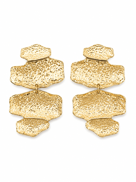 HART DESIGNS GOLD TONE DROP EARINGS - Gopher Lane Boutique & Gifts