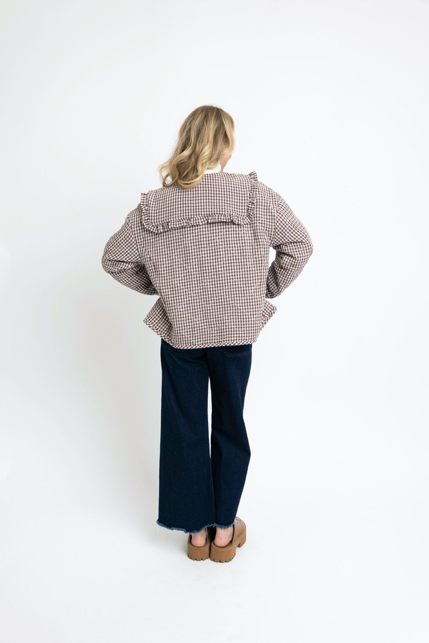 HARVEST RUFFLE JACKET BY KARLIE - Gopher Lane Boutique & Gifts