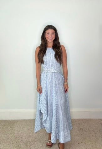 HELENA STRIPED MIDI DRESS - Gopher Lane Boutique & Gifts