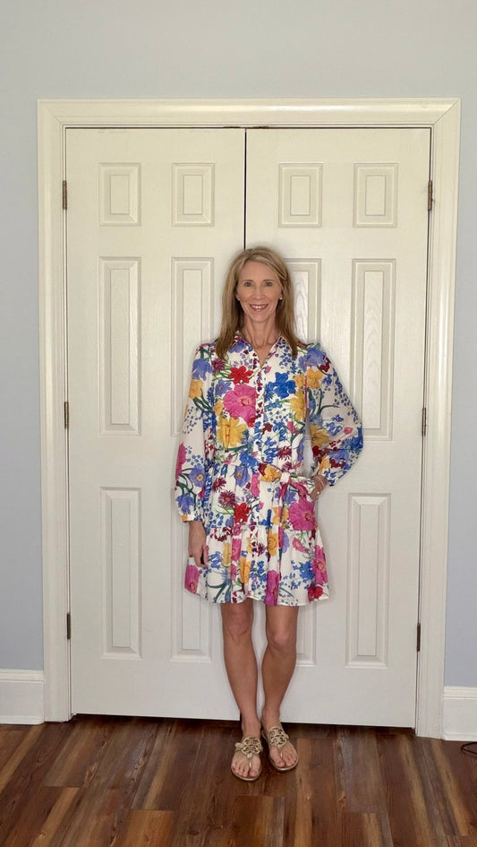 JULIETTE WILDFLOWER MINI DRESS - Gopher Lane Boutique & Gifts